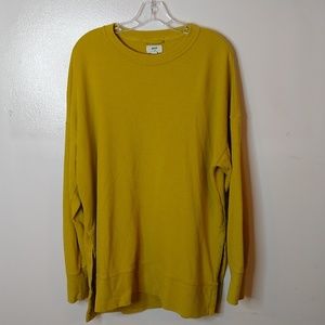 Aerie women's size Large mustard color tunic.